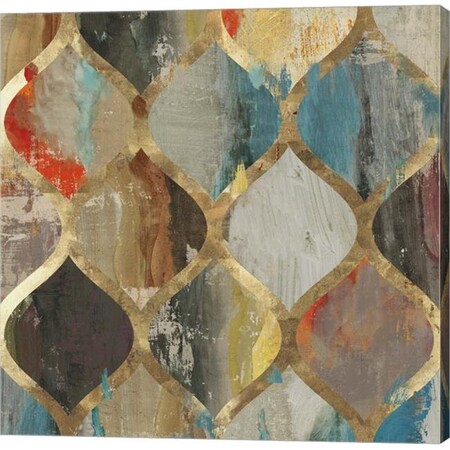 Metaverse Metaverse C950189-0120000-AAAACMA Ecliptic I by Aimee Wilson Canvas Wall Art - 12 x 12 in. C950189-0120000-AAAACMA